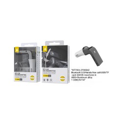 ADAPTADOR DE TRANSMISSOR BLUETOOTH ALUMÍNIO ONEPLUS NE NT7004 USB/CARTÃO TF 5V/1A PRETO ADAPTADOR DE TRANSMISSOR BLUETOOTH ALUMÍNIO ONEPLUS NE NT7004 USB/CARTÃO TF 5V/1A PRETO
